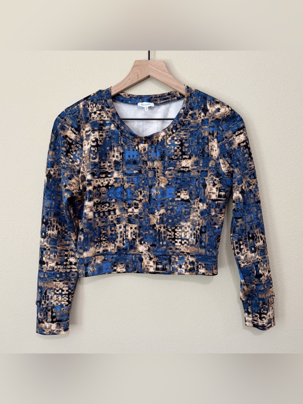 Marabelle Size Small Printed Pullover Sweatshirt Shirt